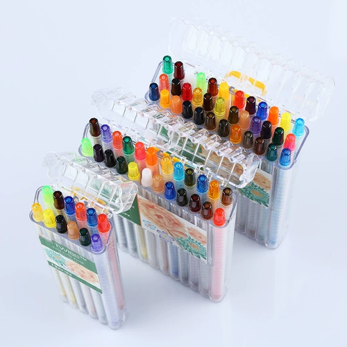 Масляная краска, крутящаяся раскраска, точилка для рисования, 36 цветов, 24 цветов, 12 цветов