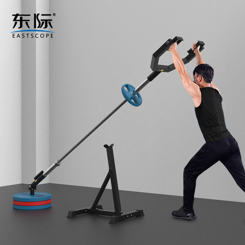 东际推举核心训练架 奥杠铃地炮支架杠铃片挂存放架移动推架硬拉 - 图1
