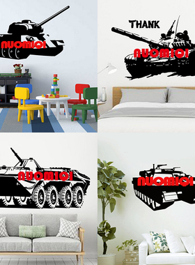 TANK坦克贴画装甲车Panzer贴纸