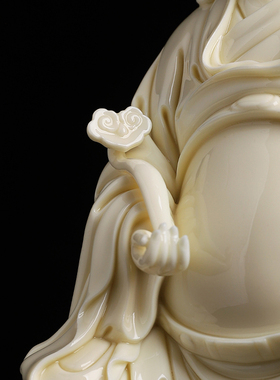 张明贵大师作品陶瓷文昌帝君摆件