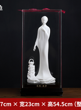 东方泥土 《四大美女》摆件中国风陶瓷人物雕塑艺术品古典美女