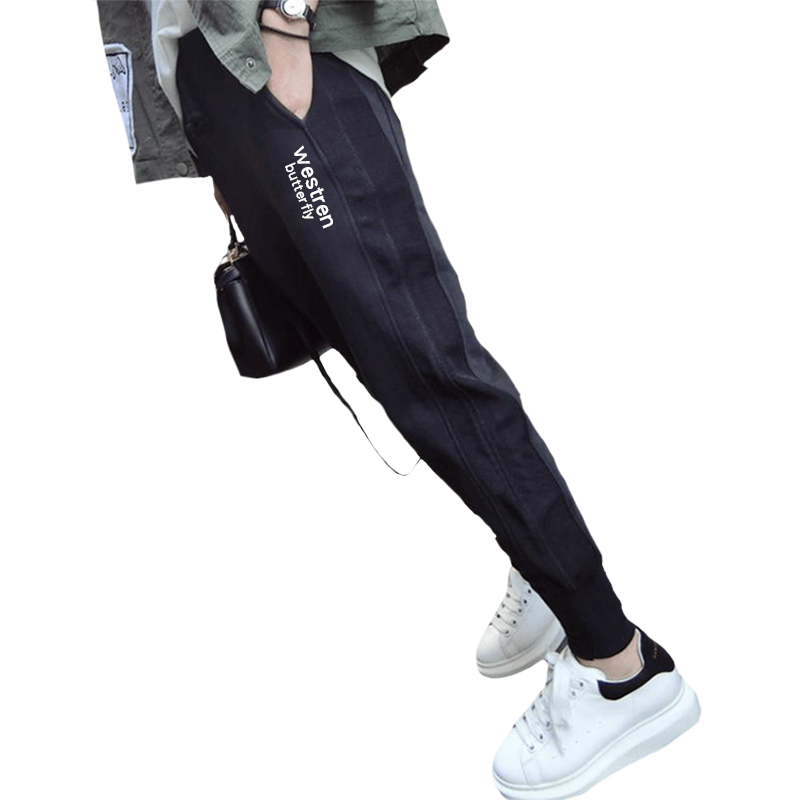 加绒宽松2020新款秋冬束脚萝卜裤子 佐美淇休闲裤