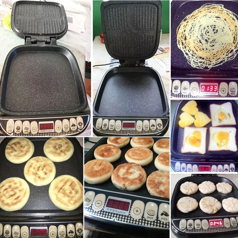 荣事达家用双面加热新款正品烙饼锅 荣事达惠芊家电饼铛/可丽饼机/薄饼机