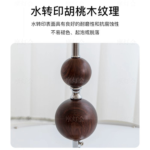 长虹卧室灯主卧吊灯吸顶灯法式中古奶油风护眼书房简约现代房间灯 - 图1