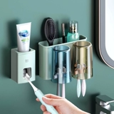 Зубная щетка установлена ​​на стойку электрическую зубную щетку без отверстия стенка -набор рта в ванной комнате
