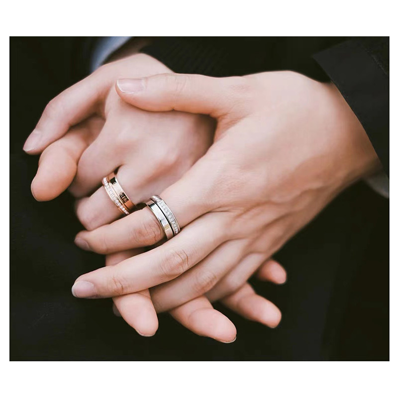 calvin klein /凯文克莱满天星对戒 表库时代戒指/指环