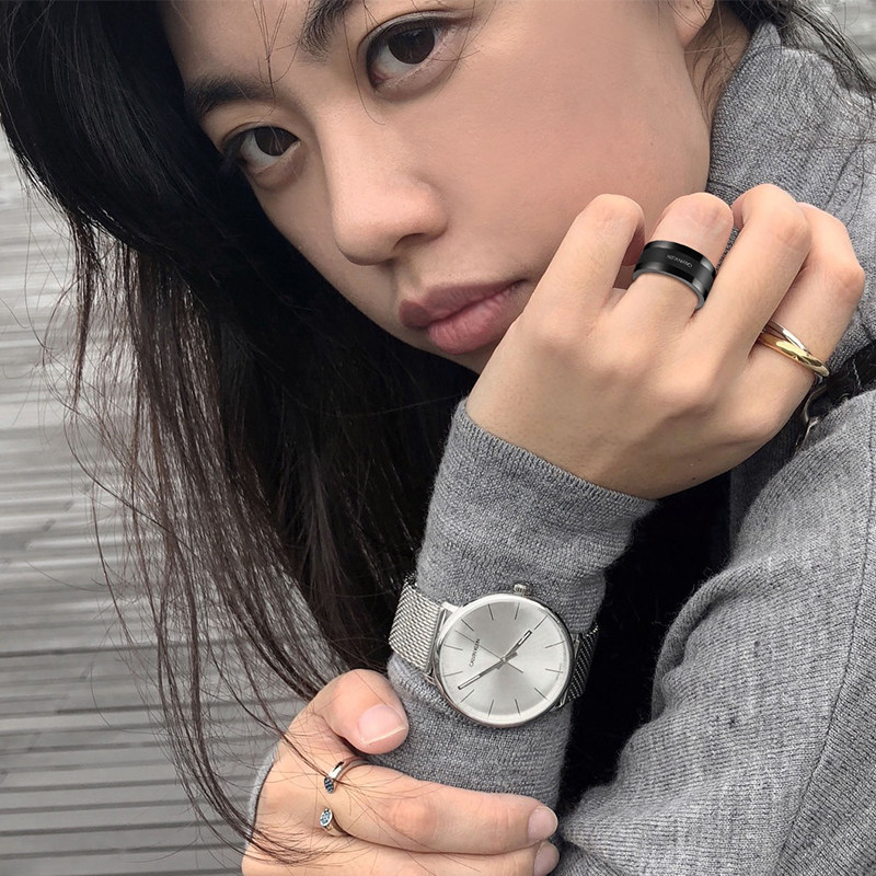 calvinklein /凯文克莱男女戒指 表库时代戒指/指环