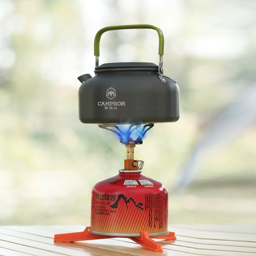 Kiamas Outdoor Storf Deammaker Wild Portable Camping Camping Camping Blue Fire Titanium Маленькая кулинарная плита