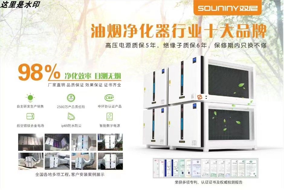 双尼天空系列 外贸爆款低空油烟净化器 静电式餐饮高效油烟净化器,淘宝优惠券,粉丝福利购,淘宝优惠卷