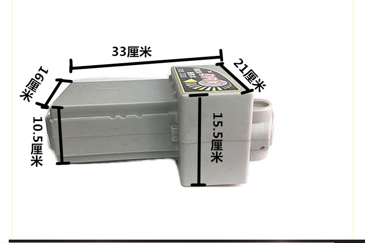 电动车电池盒电瓶车48v12a铅酸塑料外壳电动自行车电瓶盒电池箱 - 图3