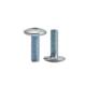 M6 screws ຫົວຂະຫນາດໃຫຍ່ຂ້າມຫົວແປນ screws ຕ້ານ rust ລົດສ້ອມແປງລົດໄຟຟ້າສາມລໍ້ປ້າຍທະບຽນອຸປະກອນເສີມ screw ພິເສດ