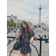 XinleiLin ເສື້ອ plaid ທີ່ບໍ່ສະຫມໍ່າສະເຫມີແລະຊຸດກະໂປງ