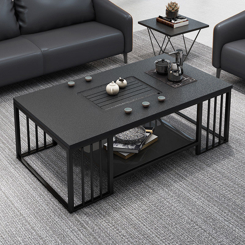 火烧石功夫茶几简约创意办公室沙发多功能茶桌茶台组合烧水壶套装,淘宝优惠券,粉丝福利购,淘宝优惠卷