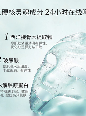 津尔氏接骨木童颜面膜补水收毛孔