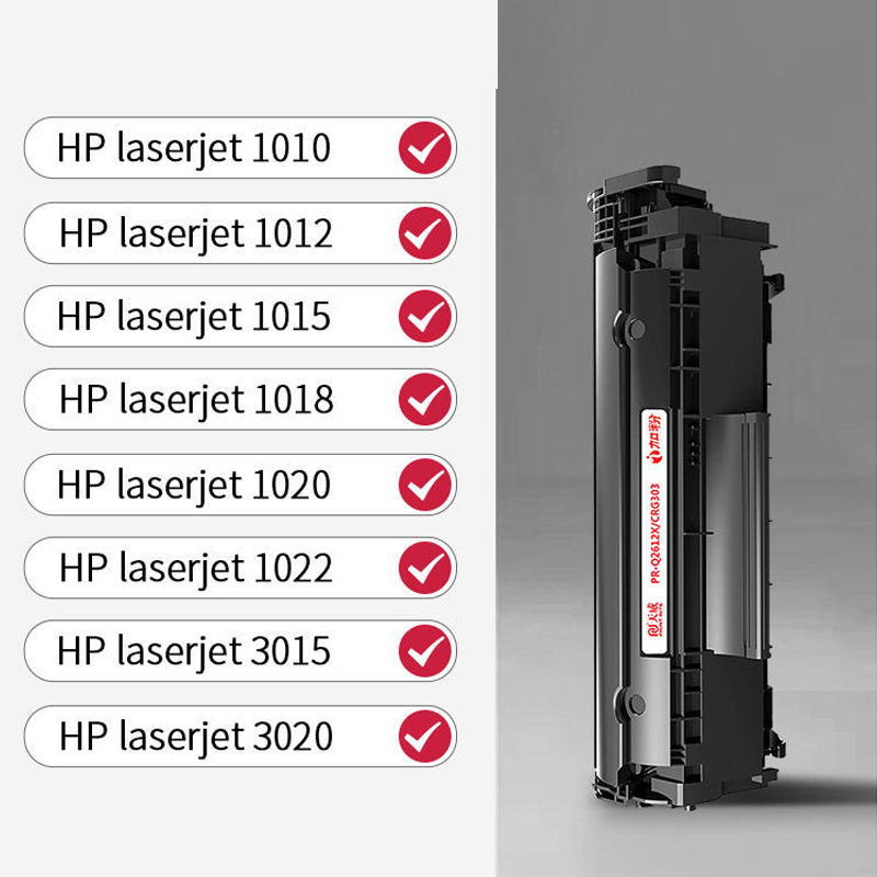 适用惠普m1005硒鼓1020 12a粉盒HP1020plus M1005mfp打印机天威 - 图0