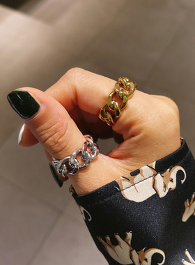 Retro Punk Snake Dragon Ring for Men Women Exaggerated Antiq