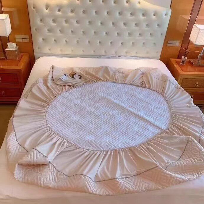 艾草床笠夹棉保护套加厚席梦思床垫保护罩防滑固定防尘床套单床笠