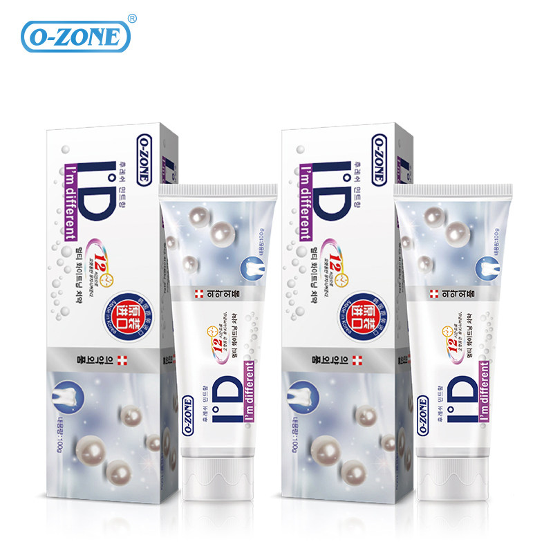 o-zone欧志姆韩国进口竹炭黑色牙膏 ozone牙膏