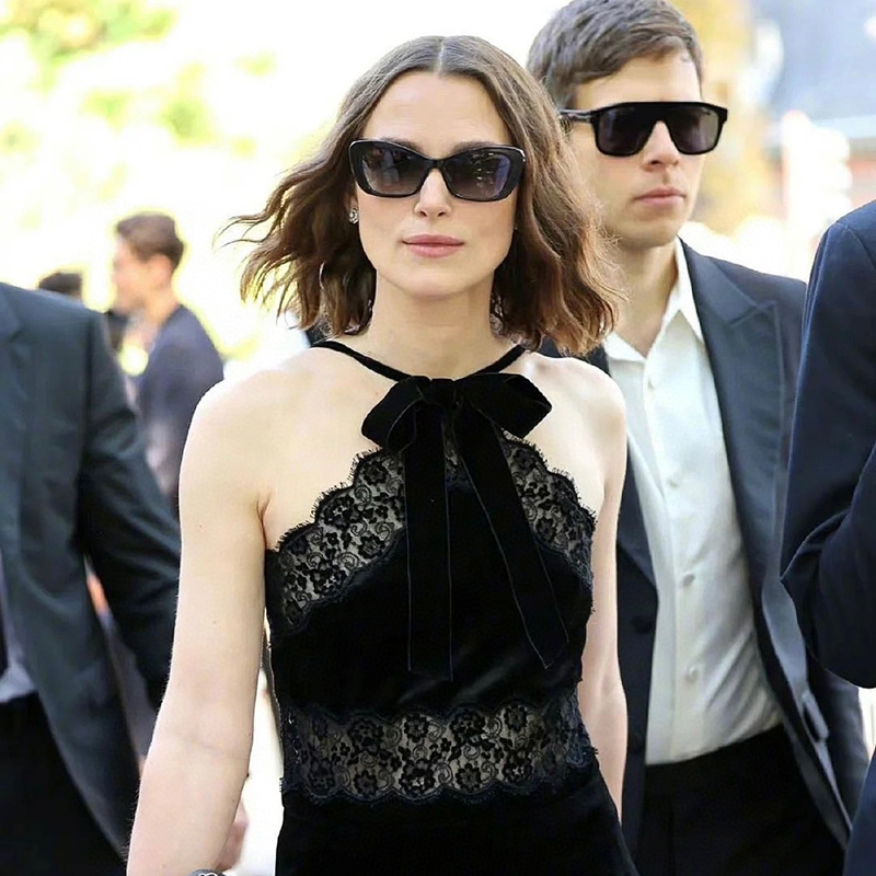 太阳镜女2024年新款防晒港风大脸墨镜男夏显脸小圆脸防紫外线开车 - 图0