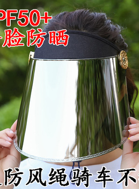 防风挡雨男女电动摩托车遮阳帽子