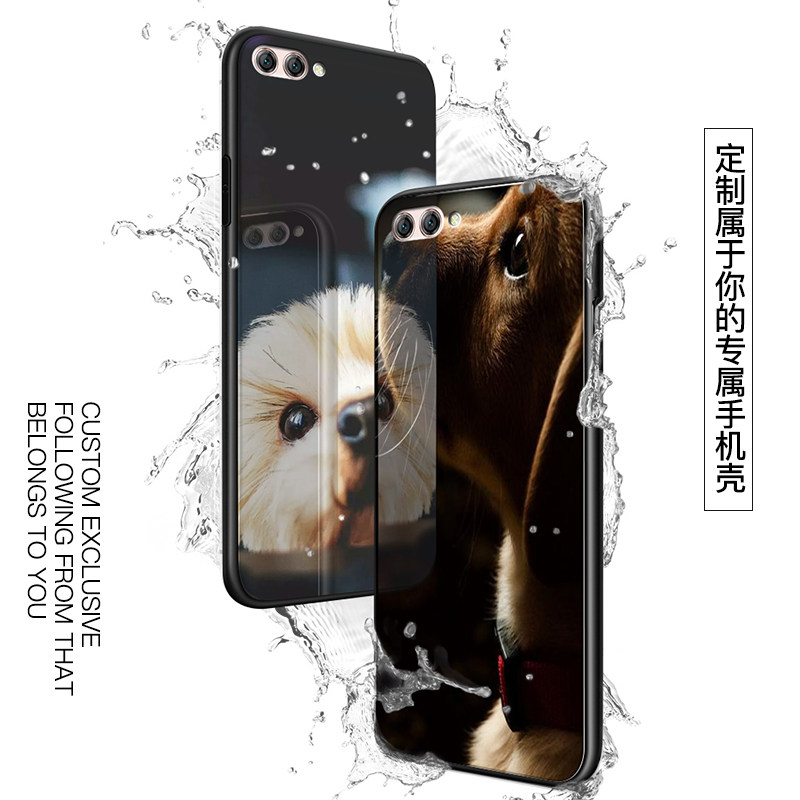 vivo y95手机壳抖音网红同款vivoy95保护套玻璃镜面壳全包防摔软边壳潮牌可爱ins情侣男女款个性创意潮流新款 - 图3