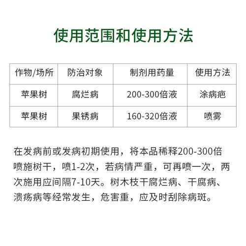 果树流胶病专用药桃树樱桃梨树柑橘栾树干杆腐烂病溃烂病杀菌送刷-图2