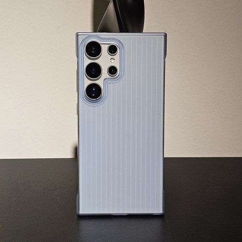 适用三星s24ultra手机壳超薄无边框高档s23ultra男女款磨砂半透s22ultra简约防摔裸机手感轻薄散热保护套ins - 图0