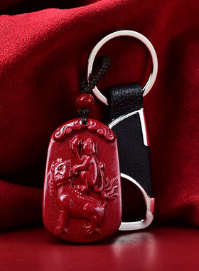 朱砂白泽封侯吉贵宏吊坠2026年生肖属蛇转运珠项链男女