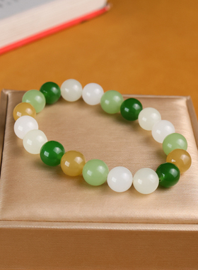 和田玉多宝手串男女款