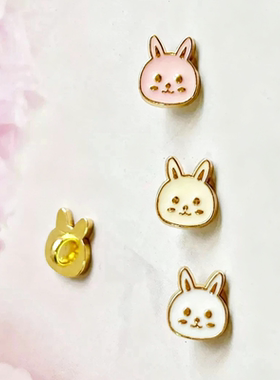 7mm小兔脚扣辅料配件手工DIY