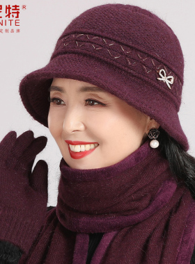 女加厚保暖帽秋冬季毛线帽帽子