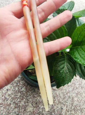 所见即所得可爱糖葫芦羊角发簪