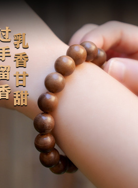 保真印度迈索尔老山檀香散珠