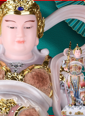 伽蓝珈蓝菩萨韦陀尊者装饰摆件