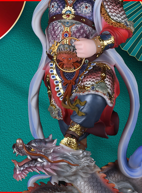 哪吒三太子护法神像装饰摆件