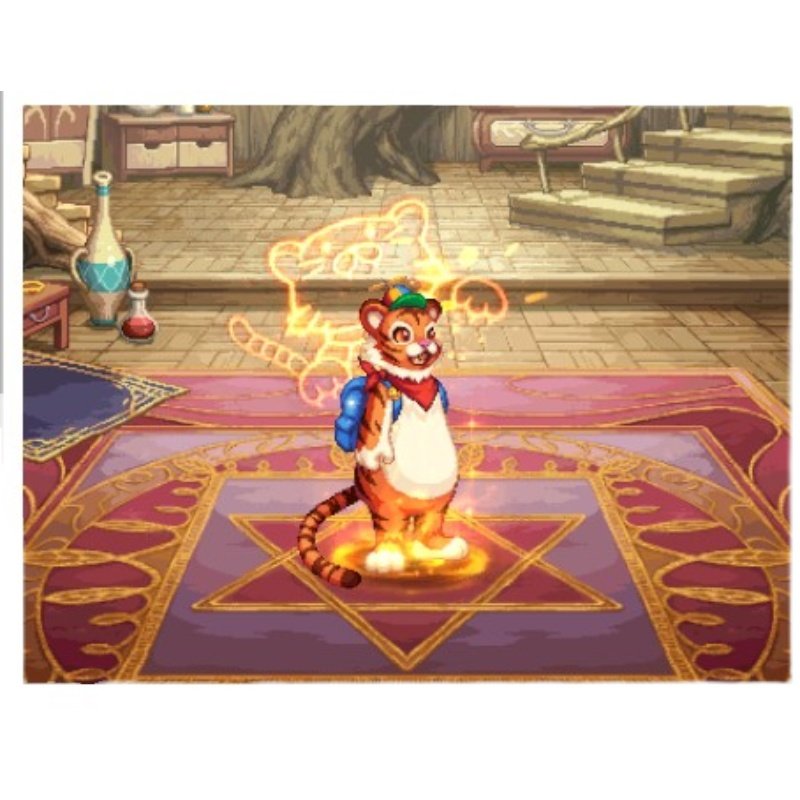 dnf光环dnf虎虎生威礼盒限定宠物肥/井盖宠物中选择获得1个虎年光环*1