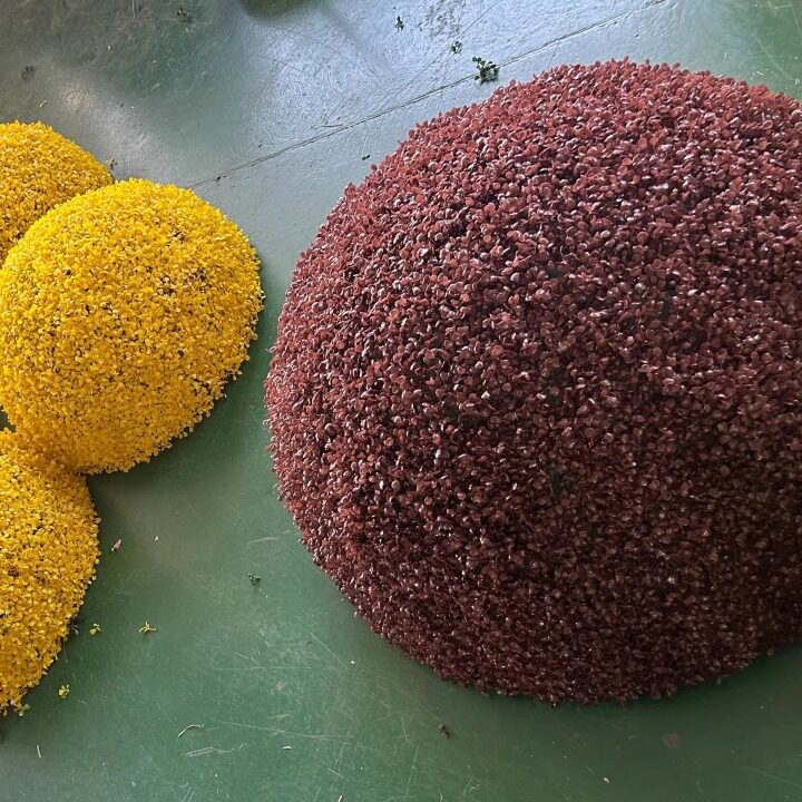 户外井盖遮挡装饰品遮丑大仿真米兰草球黄杨仿真草球酒店装饰,淘宝优惠券,粉丝福利购,淘宝优惠卷