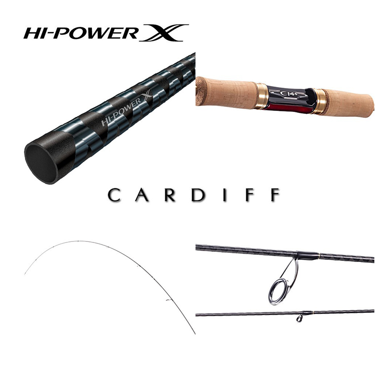 新款SHIMANO禧玛诺CARDIFF NX AX卡迪夫微物竿马口竿鳟鱼竿灵敏 - 图1