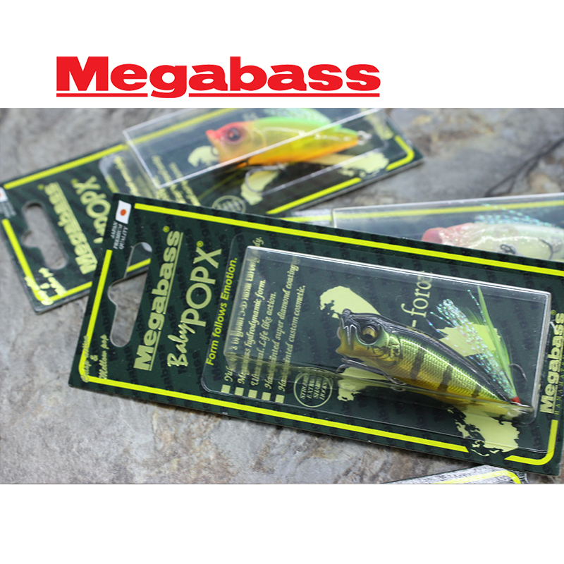 日本进口Megabass BABY POPX经典水面系 撞水波爬波趴路亚硬饵 - 图0