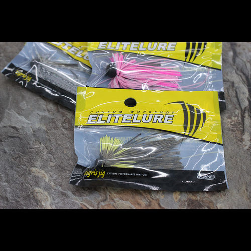 ELITELURE艾利特MINI JIG胡须佬 防挂底 路亚饵路亚钩铅头钩鱼饵 - 图0
