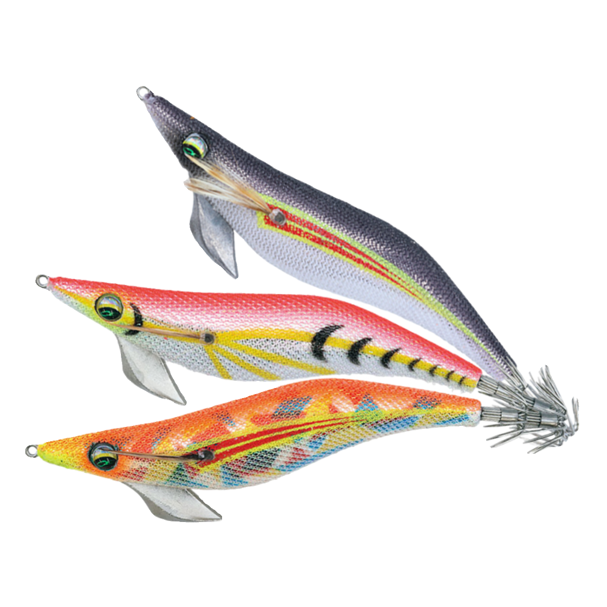 山田DAIWA达瓦E妹木虾夜光PEAK紫外线路亚假饵大尾鱿鱼吹筒钩海钓,淘宝优惠券,粉丝福利购,淘宝优惠卷