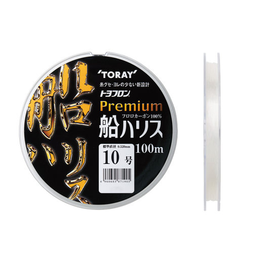 TORAY日本东丽原装碳线premium船100米海钓耐磨线大物前导碳素线 - 图3