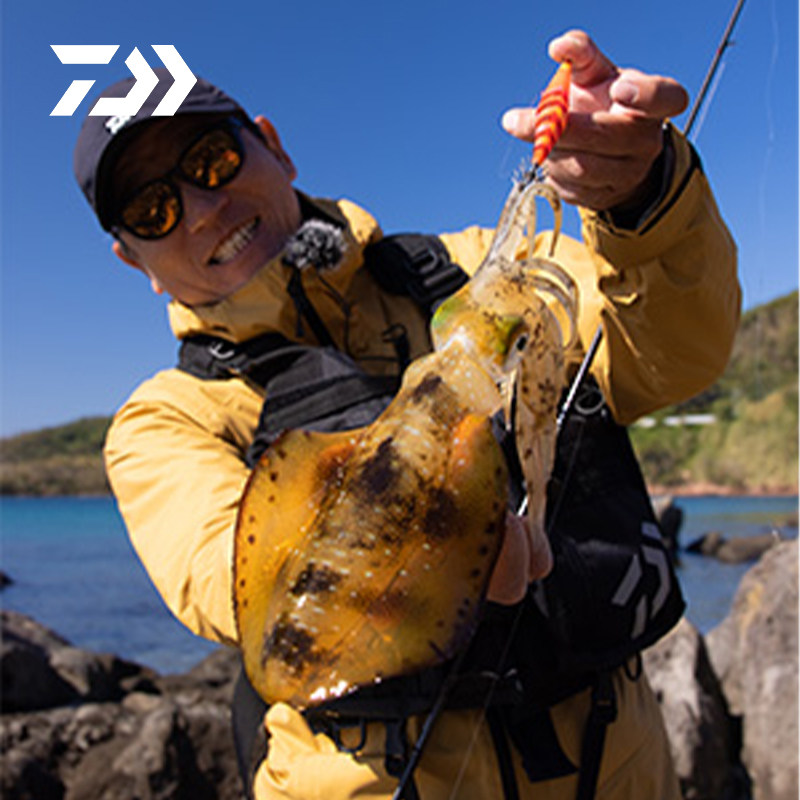 山田DAIWA达瓦E妹木虾夜光PEAK紫外线路亚假饵大尾鱿鱼吹筒钩海钓,淘宝优惠券,粉丝福利购,淘宝优惠卷