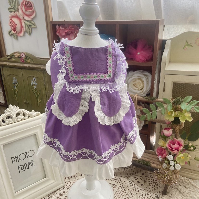 【MZ原创】宠物衣自制兔兔耳朵ins狗狗猫咪裙,淘宝优惠券,粉丝福利购,淘宝优惠卷