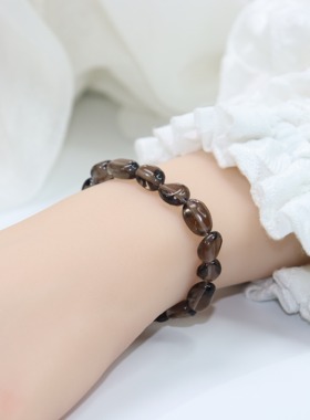 Charon天然茶水晶随形手链