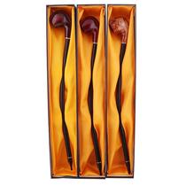 Cross Border Hot Pins Creative Long wood smoke hopper Wooden Pipe smoke with long wooden filter smoke infighting