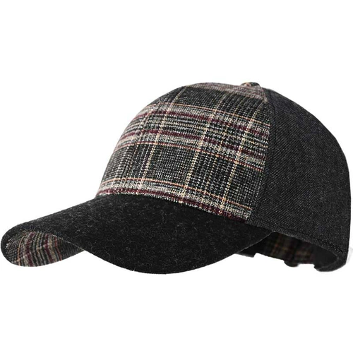 Демисезонная бейсболка, утепленная кепка, шапка, в британском стиле