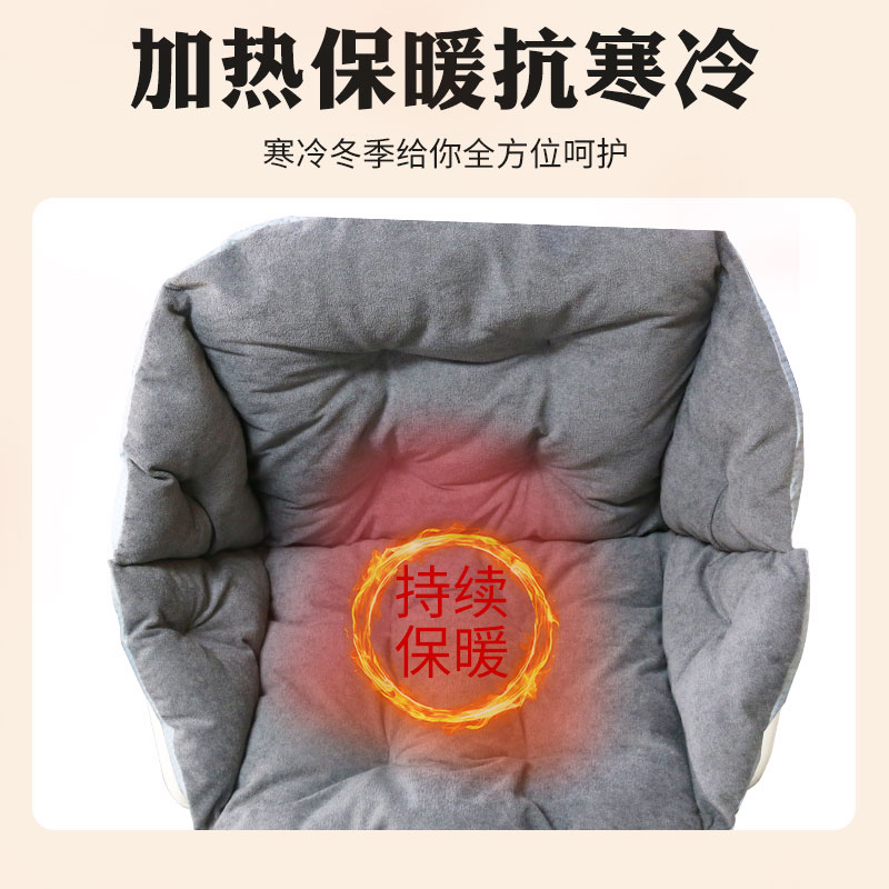 爱玛雅迪金彭小刀电三轮车冬季保暖全包挡风全包围坐垫靠通用车型
