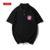 Ma Kết Đức bóng đá giản dị áo thun ngắn tay nam ve áo POLO áo sơ mi nam trung niên XL - Polo áo phông polo nam Polo