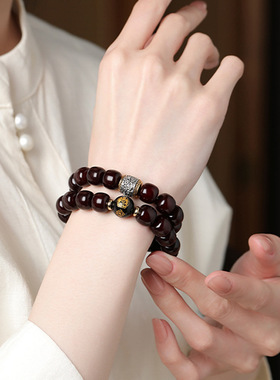 糖心菩提本命佛黑玛瑙女手链